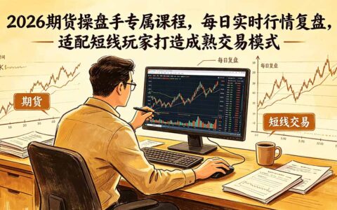 2026期货操盘手短线实战课，每日行情复盘+夜盘策略