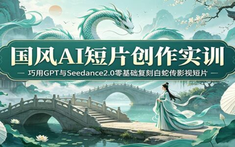 国风AI短片实战：GPT+Seedance2.0零基础复刻白蛇传