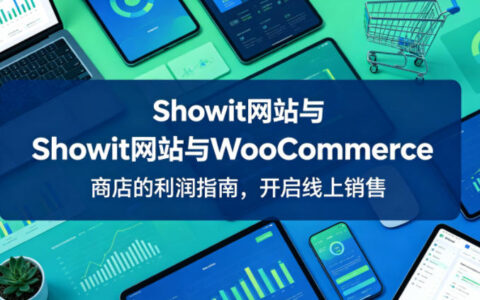 Showit+WooCommerce建站教程：零基础搭建盈利型在线商店