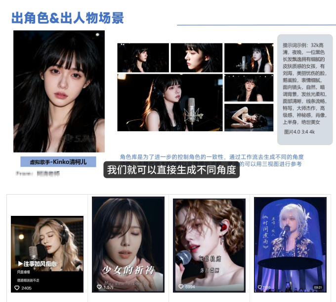 AI音乐MV全流程教程：Suno剪映自制虚拟歌手，零基础对口型剪辑