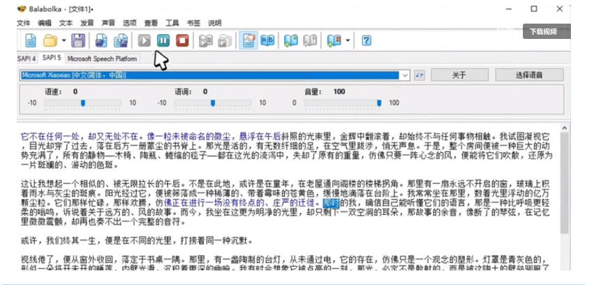 【离线版】微软TTS语音配音！含晓晓云希等12款模型，多线程小说合成器10秒万字