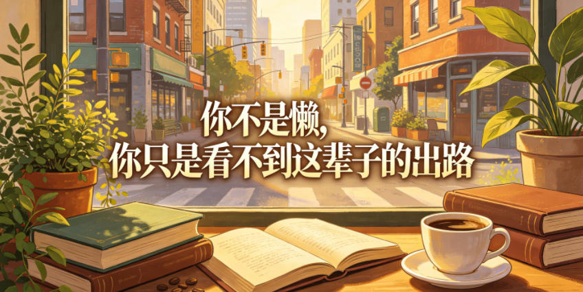 付费文章：你不是懒，你只是看不到这辈子的出路 高考出路 家长陪读 工作迷茫