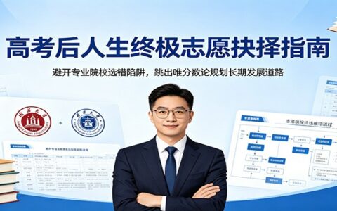 高考后志愿终极抉择：避开专业选错陷阱，规划长期发展赛道