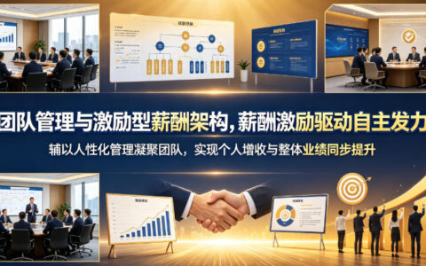 团队管理与激励薪酬架构，驱动自主发力实现业绩同步提升
