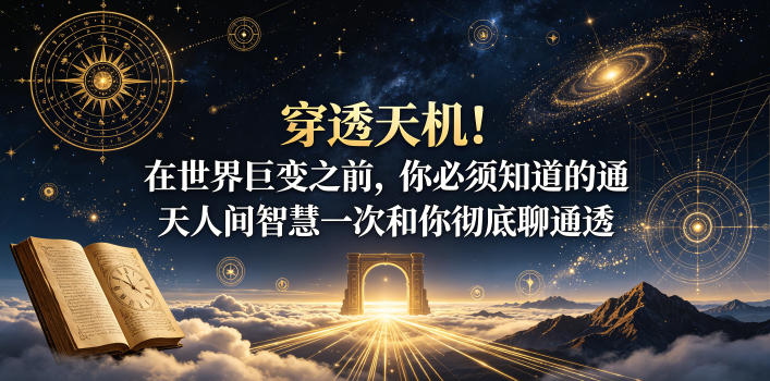 穿透天机：世界巨变前普通人必知的通天智慧与布局策略
