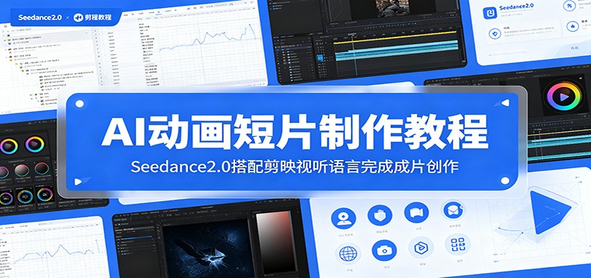 AI动画短片制作教程:Seedance2.0+剪映从分镜到成片全流程 AI动画短片制作教程:Seedance2.0+剪映从分镜到成片全流程
