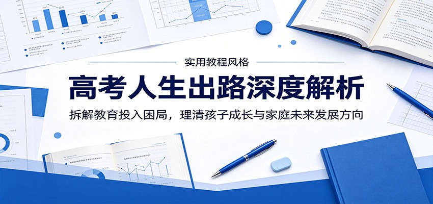 高考人生出路深度解析：破解教育内卷，理清孩子成长与家庭未来方向