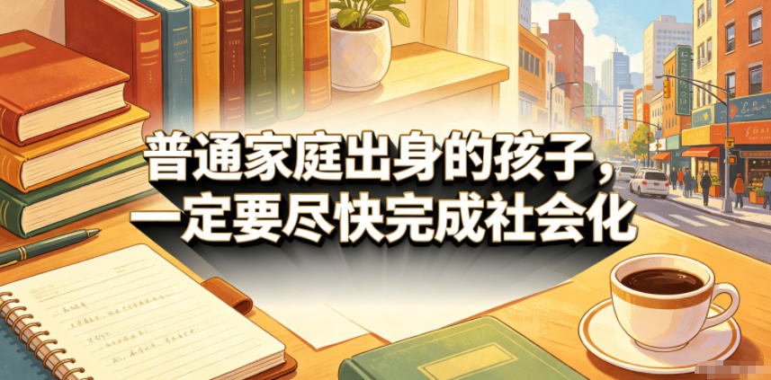 普通家庭孩子必看！尽快完成社会化教育的核心方法与实操指南