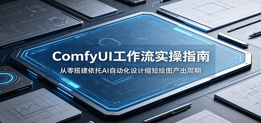 ComfyUI零基础入门：搭建自动化AI工作流，提升设计出图效率