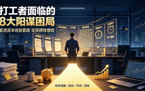 付费文章：打工者8大阳谋困局破解，看懂资本套路实现攒钱增收