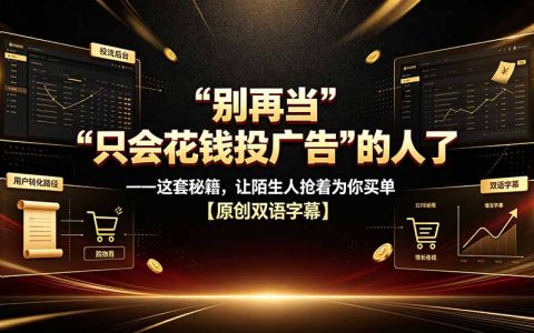 别再只会投广告！这套信息产品广告秘籍，让陌生人抢着为你买单