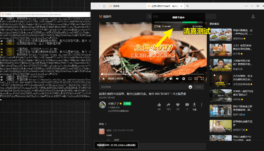 Github热门视频号下载神器wx_channels，一键注入按钮轻松批量下载