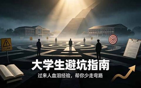 付费文章：大学生避坑指南，过来人血泪经验帮你少走弯路