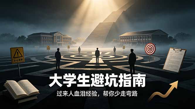 付费文章：大学生避坑指南，过来人血泪经验帮你少走弯路