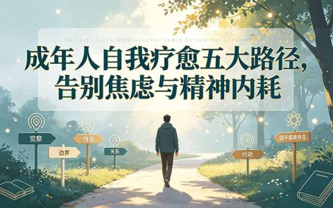 付费文章：成年人自我疗愈五大路径，告别焦虑与精神内耗
