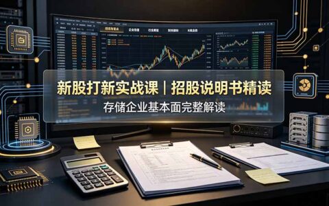 付费文章：新股打新实战｜招股说明书精读与存储企业基本面解析