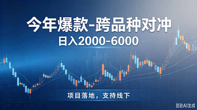 跨品种对冲新项目首发！变现200步骤0-600步骤0+，绿色长久可批量放大