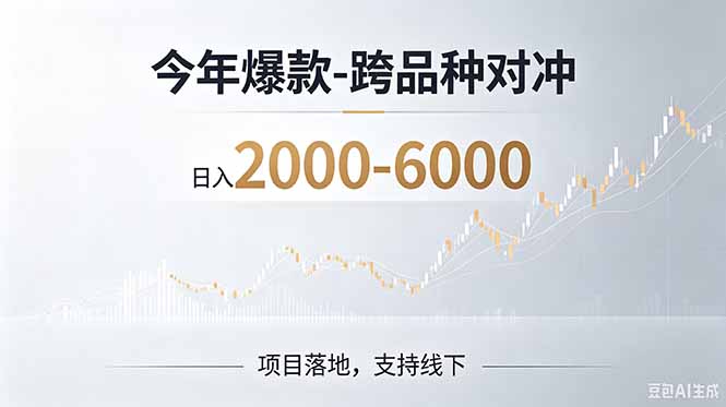 2026跨品种对冲创业新风口，日收益200步骤0+绿色稳健项目落地