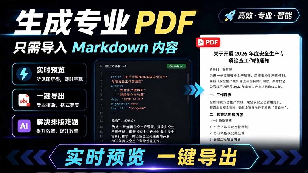 Presto开源工具:Markdown一键导出专业PDF,解决排版难题 Presto开源工具:Markdown一键导出专业PDF,解决排版难题