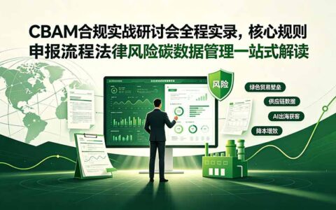 CBAM合规实战：申报流程法律风险碳数据管理AI赋能出海策略