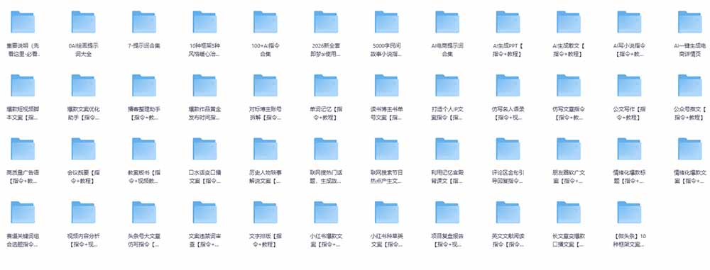 2026最全AI提示词合集！覆盖绘画、电商、爆款文案与脚本创作