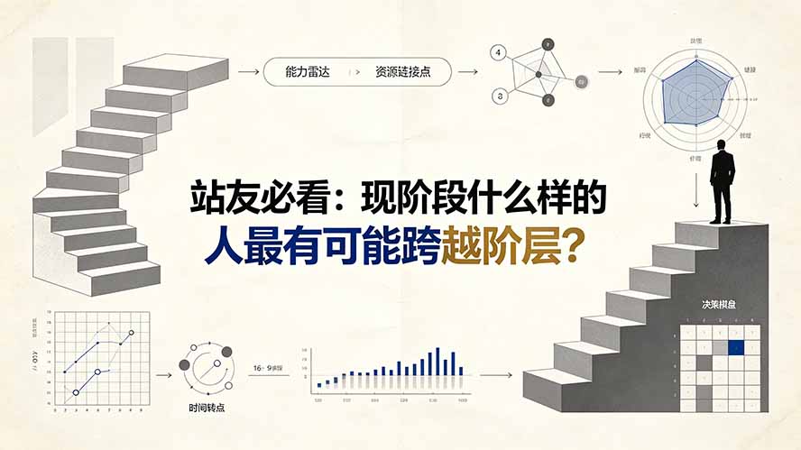 付费必看：跨越阶层的核心秘密，不是收入而是生产资料