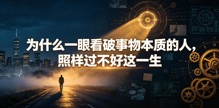 一眼看破小事却过不好一生？揭秘历史周期与财富周期的真正破局点