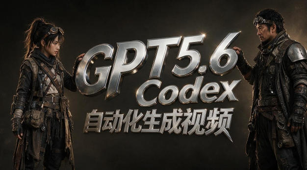 GPT5.6+Codex自动化视频制作全流程：提示词设计、角色设定与AI工作流