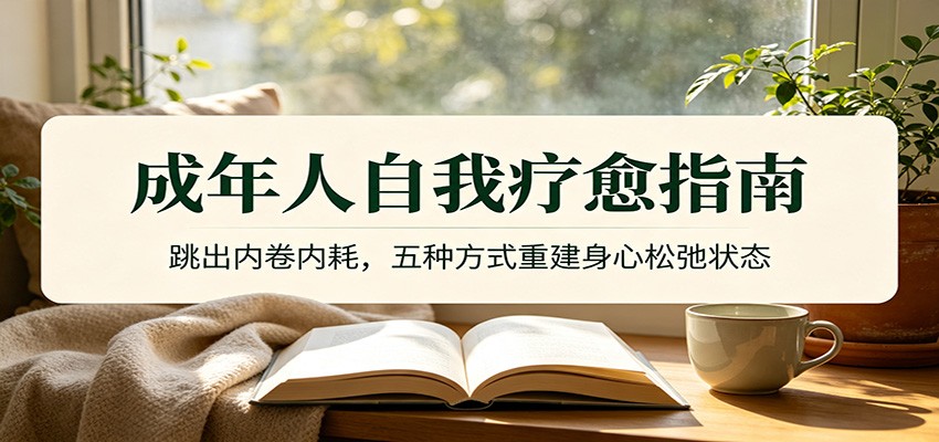 成年人自我疗愈指南：跳出内卷内耗，重建身心松弛感的5种方法