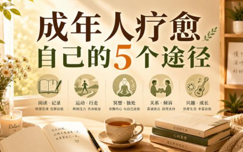 成年人疗愈自己的5个途径：放假减压、时薪工作与心理修复指南