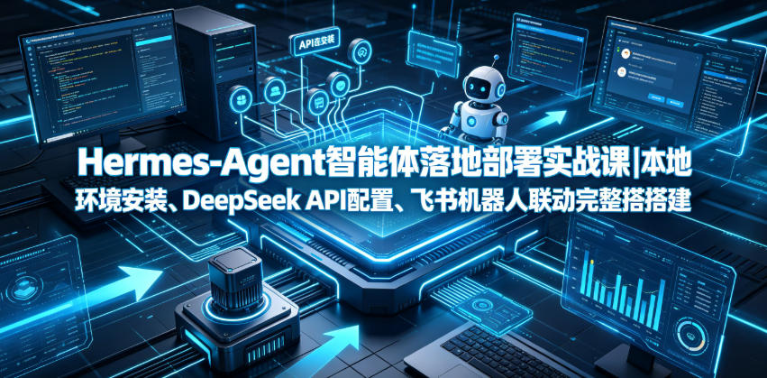 Hermes-Agent智能体部署实战：本地安装+DeepSeek API+飞书机器人联动