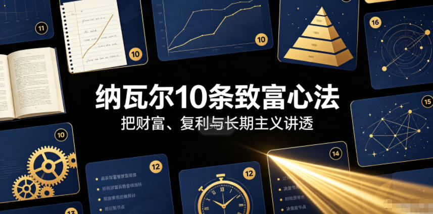 2026 纳瓦尔致富心法：普通人如何靠正和游戏实现财富自由