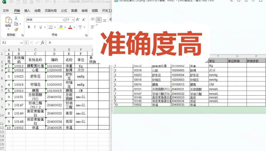 体积仅70MB！FastOCR智能表格识别工具，免费离线一键提取图片表格