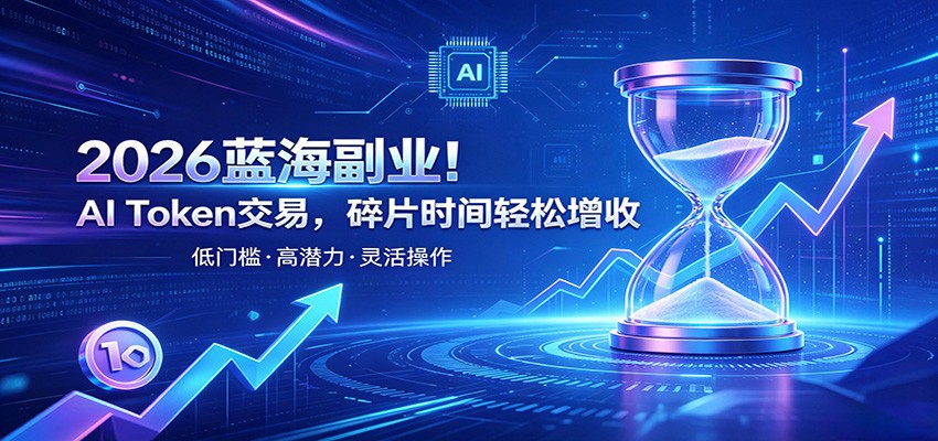 AI Token算力副业零门槛入门，私域引流赚差价新手速成