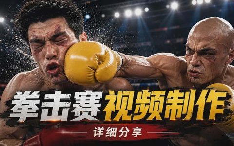 AI拳击对决视频制作全流程：脚本分镜到电影级后期教程