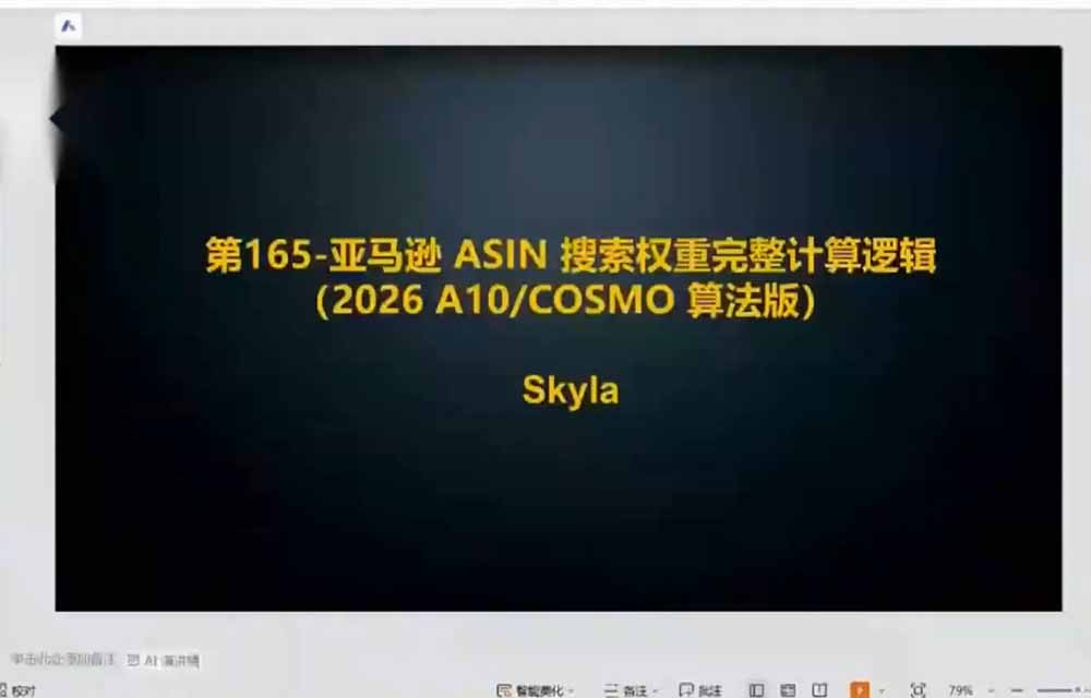 亚马逊跨境电商实战课：选品广告ACOS优化新品爆单运营教程