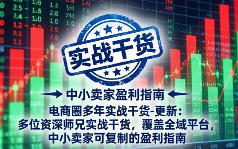 电商圈实战干货2026：全域平台爆款打造与流量获取盈利指南