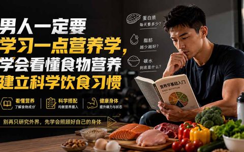 2026 男人必学营养学：看懂食物营养，建立科学饮食习惯