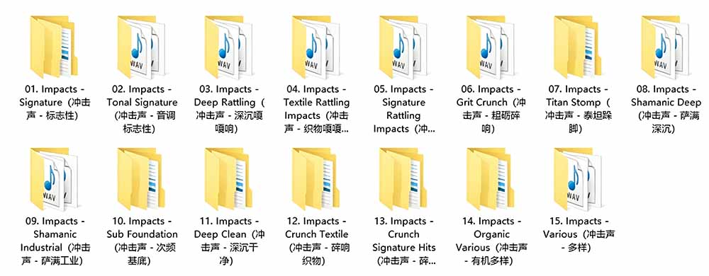 4400方法史诗级音效素材包，预告片/游戏配乐必备，中文分类Kontakt电影级声音库