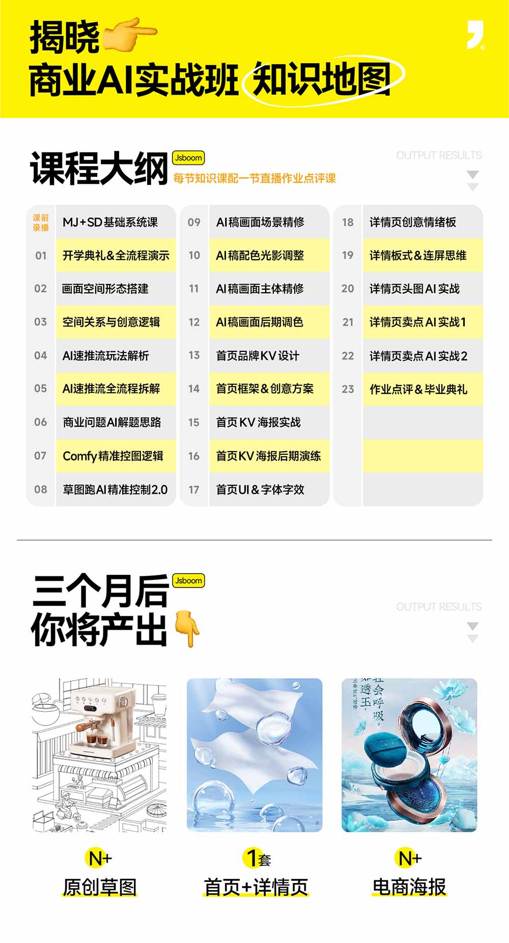 电商视觉AI实战训练营55期：MJ+SD+Comfy精准控图，商业海报与首页详情页全流程