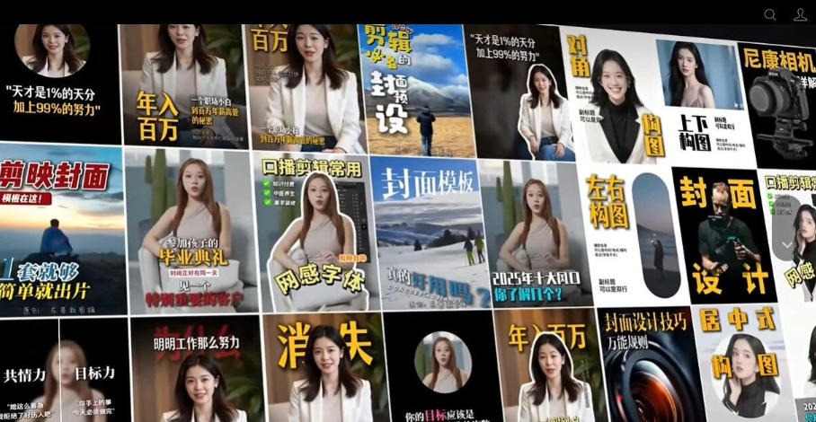 剪映模板100步骤款高级感封面字幕排版预设，一键套用提升视频点击率