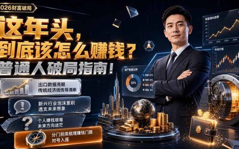 2026 这年头普通人怎么赚钱？2026赚钱门路与破局指南