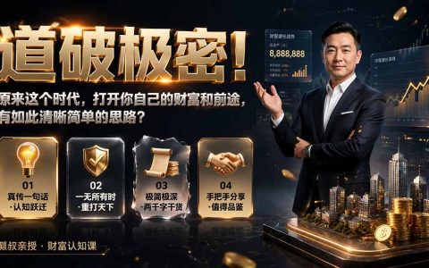 道破极密：一无所有时，如何用极简思路重打天下，打开财富与前途