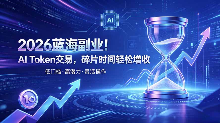 AI Token算力副业：私域引流卖低价套餐赚差价，新手零门槛