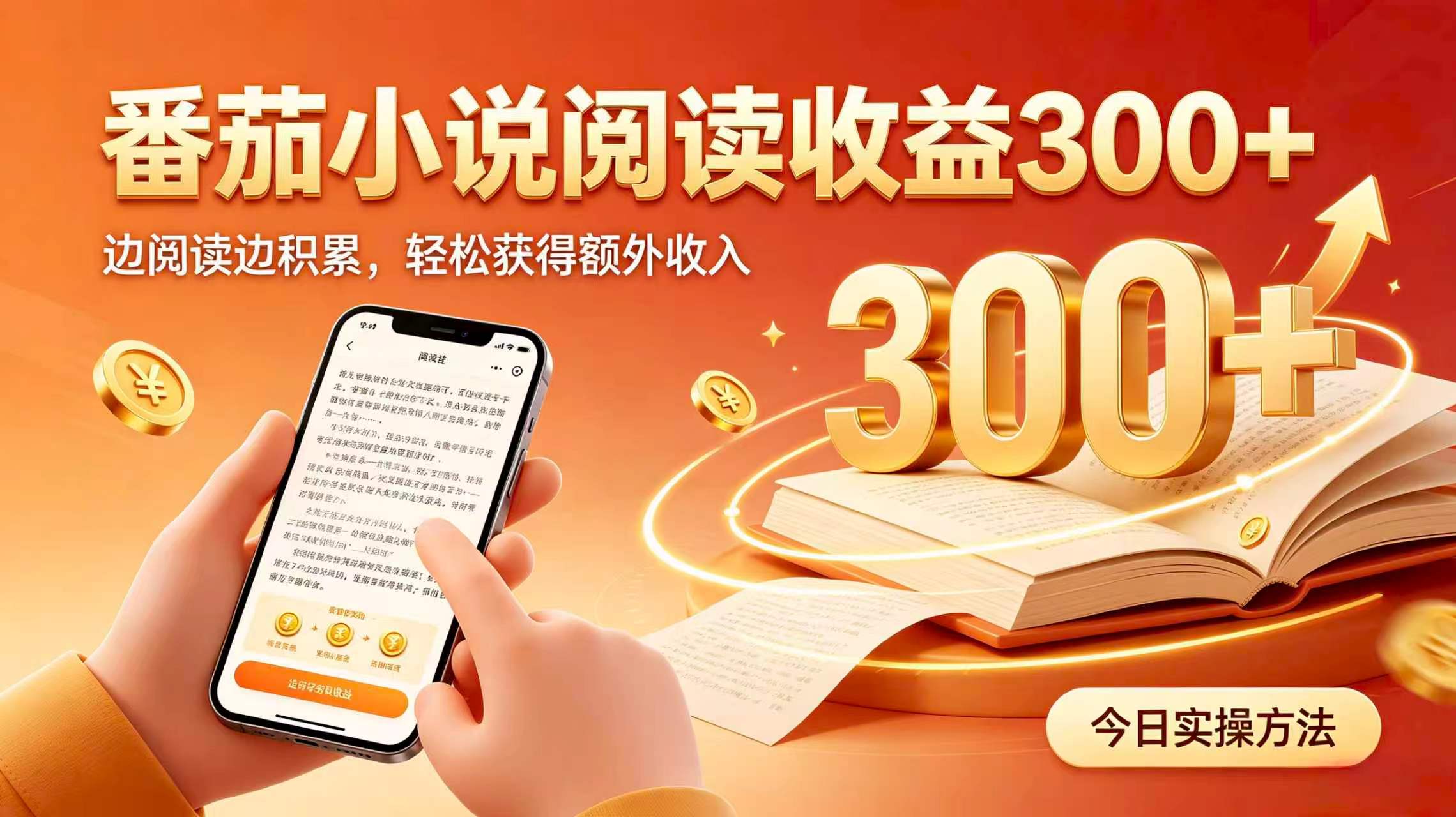 自动化番茄小说G机实操，变现300方法，电脑解放双手阅读增收新玩法