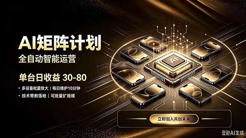 AI智能对话矩阵创业,变现800方法,全程技术扶持长久稳定 AI智能对话矩阵创业,变现800方法,全程技术扶持长久稳定