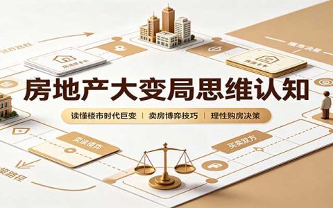 房地产分化钝化期买房卖房实操：中介压价破解与购房自测工具