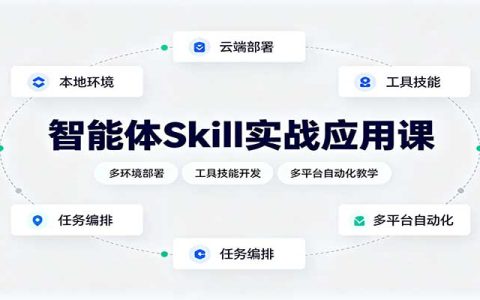 智能体Skill实战课：OpenClaw/Hermes多平台部署与自动化应用开发教学
