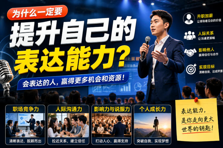 提升表达能力必学：语言边界即思想边界，职场沟通写作进阶课