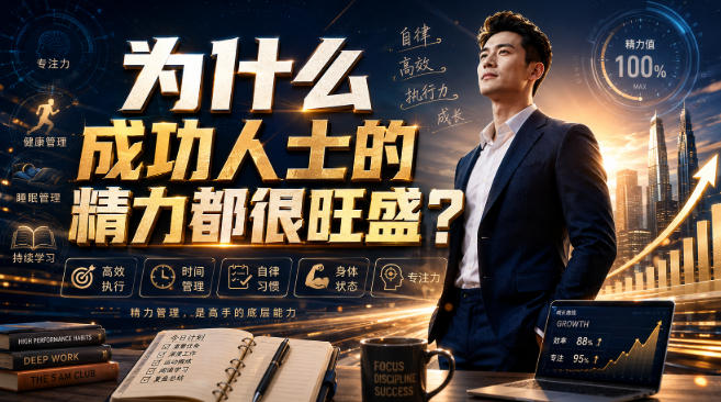 成功人士精力旺盛的秘诀：不被感情纠缠，果断舍弃干扰事业的情感关系